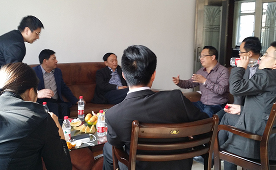 領導視察蘭溪市萬成機電制造有限公司